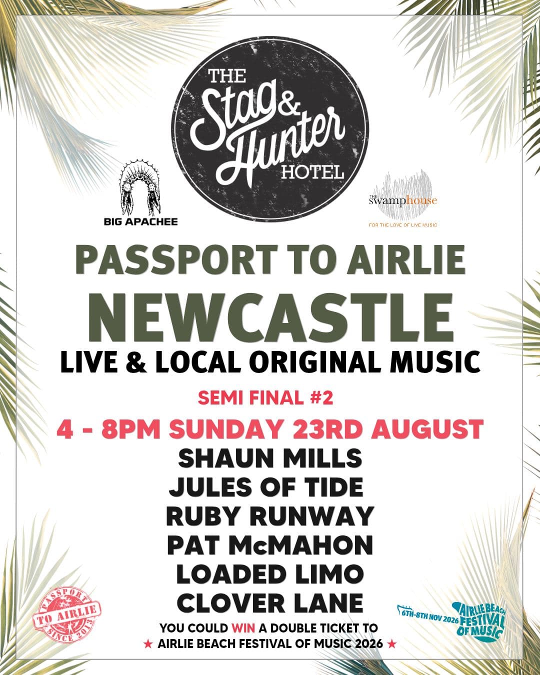 PASSPORT TO AIRLIE 2026 - Semi Final 2
